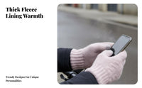 Touchscreen Winter Gloves Thickened Thermal Touchscreen Gloves Hand Gear Soft & Comfortable Double Level for Adults