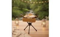 Foldable Outdoor Folding Stool Collapsible Camping Stool Compact Portable Seat Lightweight for Campers, Anglers, Hikers, Fishing