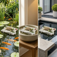 Buoyant Raft with Turtle Resin Buoyant Turtle Ornament Decorative Pond Decoration for Water Features