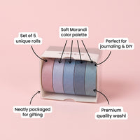 Washi Tape Set Cartoon Design for Teens, Decorative Masking for DIY Crafts Easter Scrapbooking, Pastel Macaron Journal Sticker 10mm Width