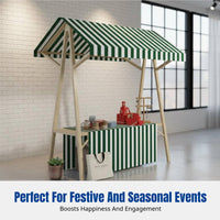 Market Stall Cover, Display Stand Cloth, Promotional Tablecloth, Foldable, Random Color, Surface Decoration