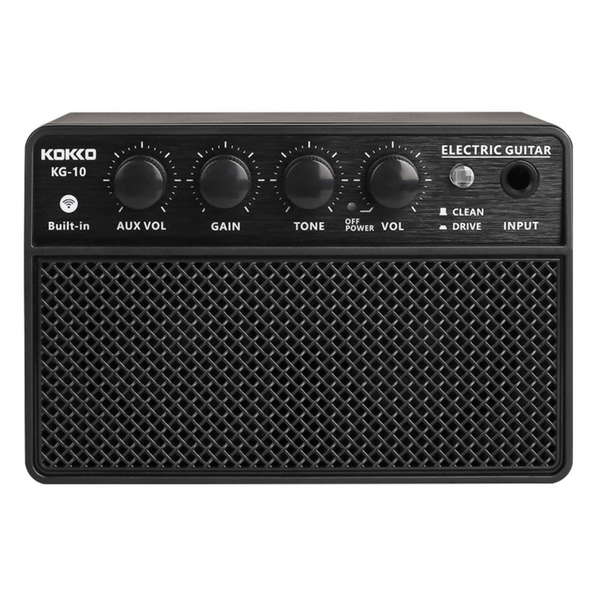 USB-C Charging 10W Bluetooth Guitar Amp Built-in Effects Mini Electric Guitar Amplifier Quiet Practice for Outdoor