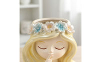 Creative Shape Face Succulent Pot Lightweight Fairy Flower Pot Long-Lasting Fairy Planter for Living Room