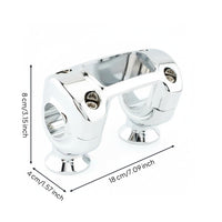 1.25 Inch Riser Heavy Duty Metal  Handlebar Riser Wear Resistant Handlebar Clamp Mount for Motorcycle Enthusiasts, Repair Shop