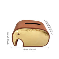 Tissue Box Cover Decorative Tissue Box Cover with Mirror Finish Modern Holder for Reception Area
