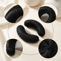 Hanfu Wig Hair Bun Ancient Style Hairpiece Integrated Braided Hair Bun for Women's Headdress