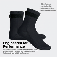 Thermal Diving Socks Men Women, Neoprene Wetsuit Socks, Anti-Slip Snorkel Socks, Waterproof Warmth Water Sports Footwear, Scuba Divers Kayakers