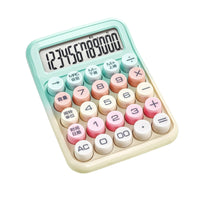 Desk Calculator with Large LCD Display Easy-to-Read Calculator with LCD Display Battery Powered Comfortable for Bookkeepers