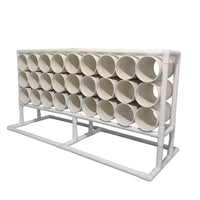 PVC 6-Tier Umbrella Storage Rack with Color Pen Holder and Organizer
