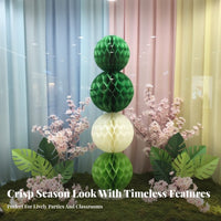 verdant cellular Paper Pillar Classical aesthetic function Furnishing Foldable Design