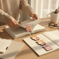 Magnetic Foldable Silicone Bookmark Ruler Set