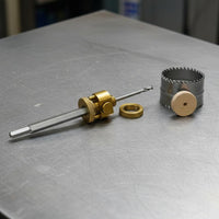 Extended Hex Shank Hole Saw Mandrel Quick Release Hole Saw Arbor Power Tool Accessory for Carpenters