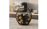 Nordic Coffee Pod Holder opening Top Design Coffee Capsule Storage Basket Large Capacity Metal Wire Capsule Organizer for Kitchen Counter, Office