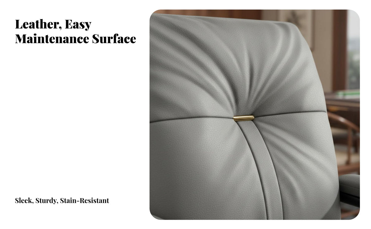 Thickly Padded Cushion Upholstered High-Back Chair Anti-Slip Foot Pads Seating Furniture Sturdy Frame Lounge Seat Ergonomic Design for Mahjong Players, Office Workers, Teahouse, Game Room, Reception Area, Reading Nook