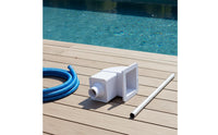 Multi-Functional Pool Debris Collector Long-Lasting ABS Plastic Skimmer Easy Installation Automatic Pool Debris Collector for Spas