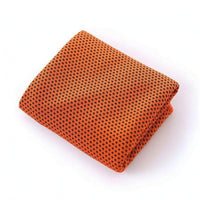 Breathable Double-Layer Cooling Towel Absorbent Mesh Cooling Towel Soft for Outdoor