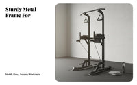 Multifunctional Pull-up Station Sturdy Steel Frame Pull up Bar Station Stable Base Power Station High Weight Capacity for Adults, Fitness Enthusiasts, Women, Calisthenics, Bodyweight Exercise, Indoor, Garage
