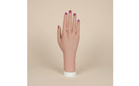Bendable Nail Art Hand Lifelike Realism Articulated Female Practice Hand Soft Skin-Like Texture Acupressure Practice Model for Beginners