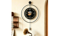 Vinyl Record Style Clock Oversized Vinyl Record Clock Vintage for Living Room