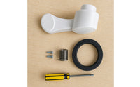 Rv Toilet Pedal Flush Replacement Kit Easy to Install Rv Foot-Operated Flush Pedal Replacement Wear-Resistant KitResistant for Campervan
