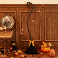 Mini Halloween Witch Broom Decoration