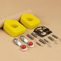 2 Pieces Replacement Carburetor Repair Kit Overhaul Carburetor Rebuild Kit Essential Parts for Lawn Mower