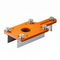 Slotting Jig Adjustable Edge-Trimming Jig Precision Carpentry Tool for Cabinet Makers, Woodworkers