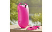 Waterproof Swim Buoy with Storage Compartment Adjustable Swim Buoy with Storage Compartment Portable Safety Buoy Long-Lasting for Swimmers, Open Water Swimming