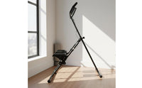 Home Fitness Climber Non-Slip Pedals Stair Stepper Machine Adjustable Height Vertical Climber
