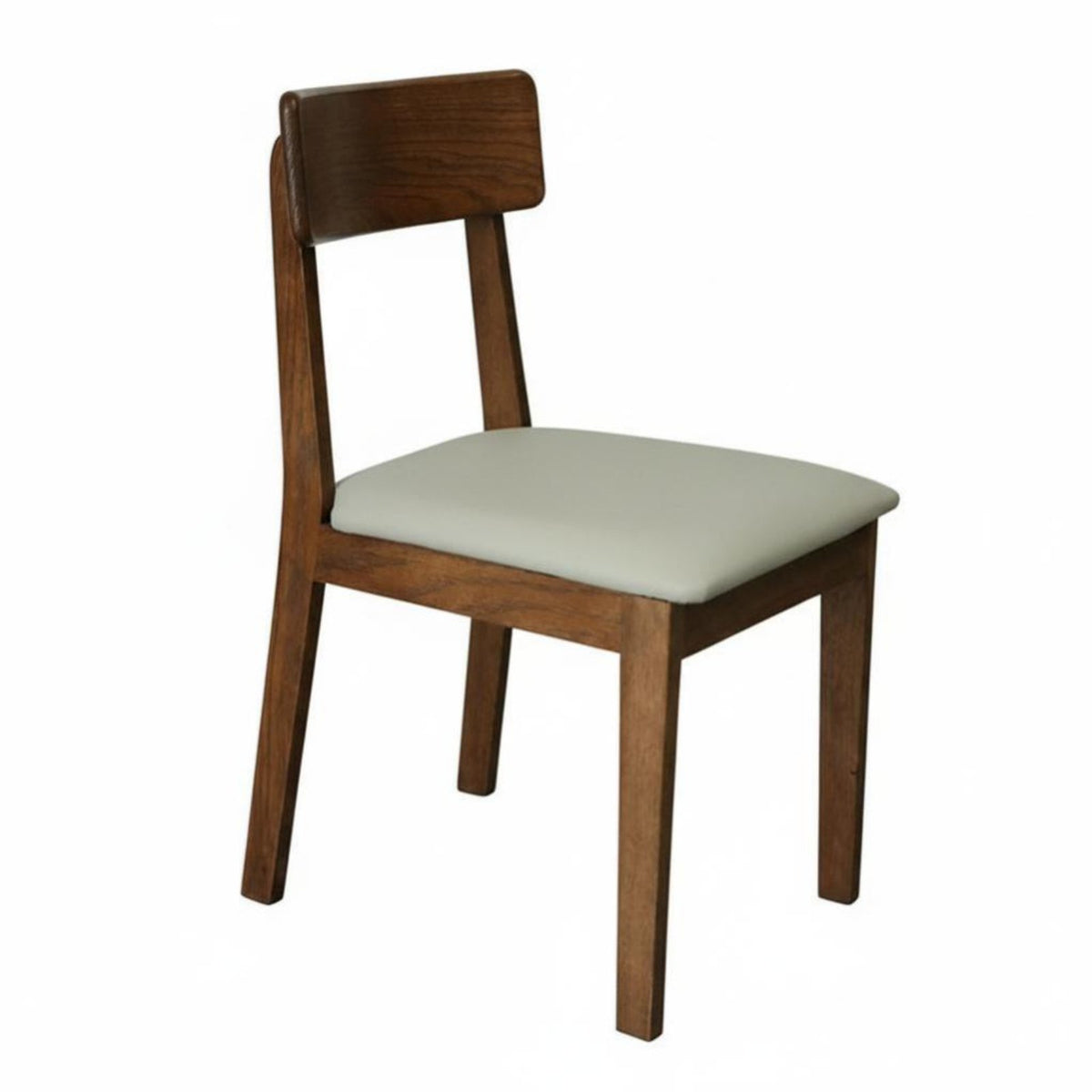 Nordic design Upholstered Wooden Leg Chair Modern Minimalist Design Upholstered Wooden Side Chair Padded Seat and spine support Dining Seating arcd spine supportrest for Restaurant Owners, Interior Designers, Cafe, Kitchen, Living Room, Bedroom