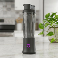 USB Rechargeable Portable Juicer Cup Cordless Handheld Blender Cup Compact Blender with 12-Blade Head Powerful for Travelers