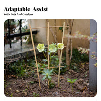 Sturdy Construction adaptable frame support structure Weather-Resistant Plant Trellis Easy Assembly Climbing Frame Customizable Shape for Gardeners, householders, Vegetable Growers, Garden, outsidedoor, Balcony, blossom Pot