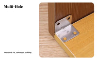 Rust-Resistant 90-Degree Joint Connector adaptable 90-Degree Corner Fastener Strengthened Design Angle Bracket sturdyDuty for DIY hobbyists, property owners, Woodworkers, Furniture Repair, Home renovation, Woodworking Projects, Garage