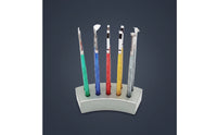 10 Pieces Watch Case Opener Tool Kit Easy to Use Stainless Timepiece Tool Set