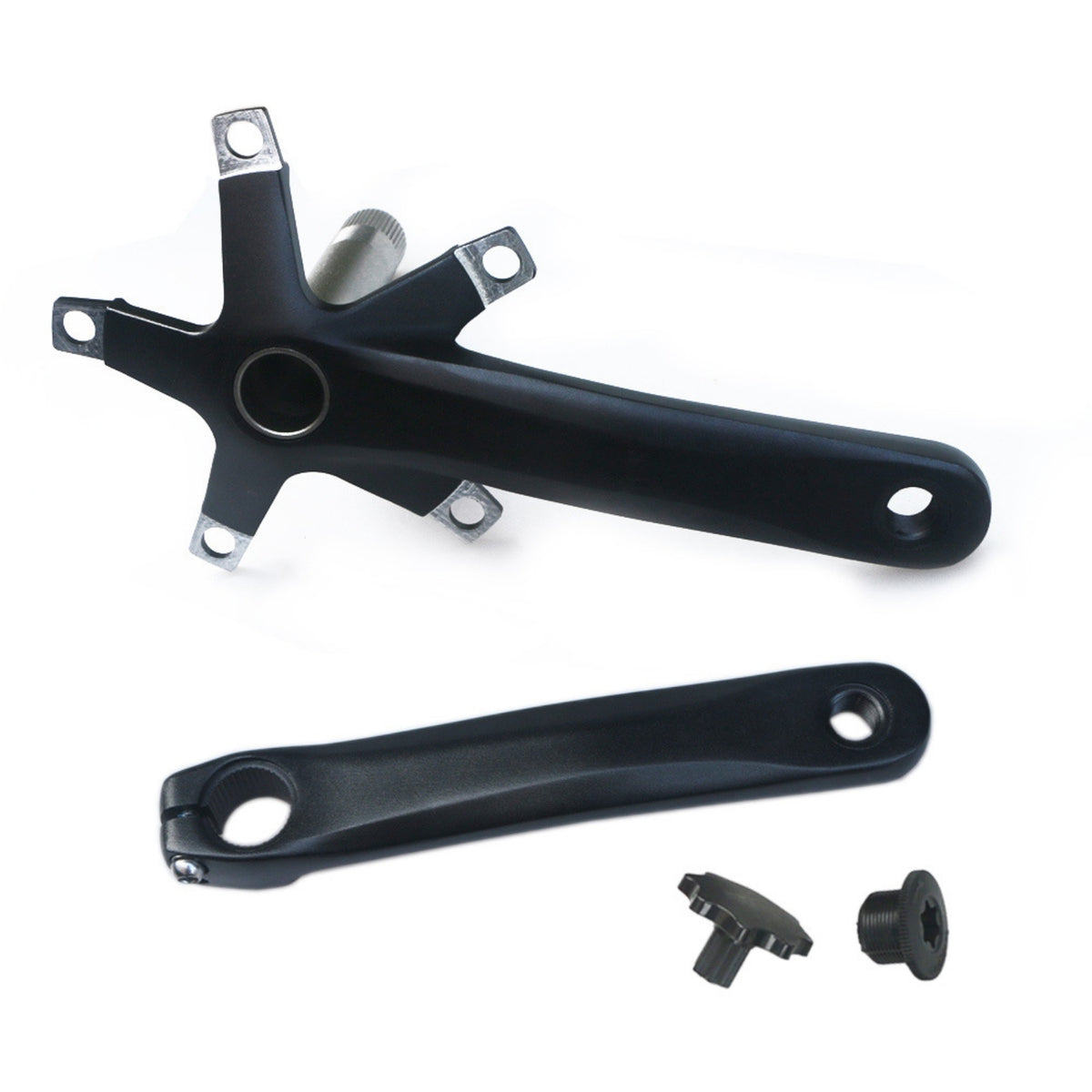Left and Right Crank Arm Aluminium Alloy Hollow Crank Arm High Strength Cycle Part for Cyclists
