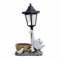 Solar Duck Garden Light Weather Resistant Duck Garden Statue Long-Lasting