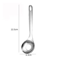 Uniform Shaping Stainless Steel Meatball Scooper Easy to Clean Meatball Creator Spoon Long-Lasting Seafood Ball Press Spoon Hygienic
