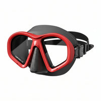 Liquid Silicone Low-Volume Mask Adjustable Freediving Mask Lightweight Goggles Watertight for Snorkelers, Divers