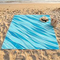Picnic Blanket with Waterproof Backing for Outdoor Activities, Extra Large Microfiber Camping Mat, Foldable Beach Blanket, Large Family Mat