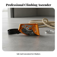 Foot Ascender High-Strength Material Climbing Foot Ascender Non-Slip Design Ascending Aid for Climbers, Assistance Workers, Working at Height, Caving