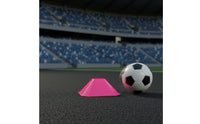 Soccer Training Cones Stackable Soccer Training Cone Portable Football Practice Cone for Coaches, Athletes