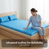 Water-Filled Cooling Mattress No Electricity Needed Water Cooling Mattress Pad Energy Saving Portable Bed Chiller for Hot Sleepers, Couples, Dorm Room