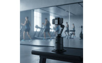 360-Degree Face Tracking Phone Holder Motorized Mobile Phone Gimbal Automatic Live Broadcasting for Creators, Product Demos