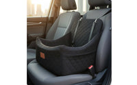Pet Carrier Portable Dog Car Carrier Raised Design Quilted Dog Seat for Road Trips
