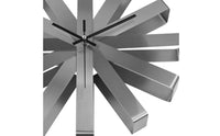 Stainless Steel Wall Clock Luxury Style Modern Wall Clock Decorative Home Decor for Living Room, Bedroom, Office