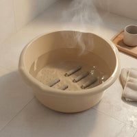 Foot Bath Tub with Massage Rollers Comfortable Foot Tub with Massage Rollers Easy to Clean for Home