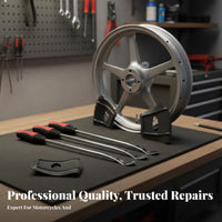 Motorcycle Tire Changing Kit Heavy Duty Motorcycle Tire Iron Portable for Electric Bike Riders, DIY Mechanics