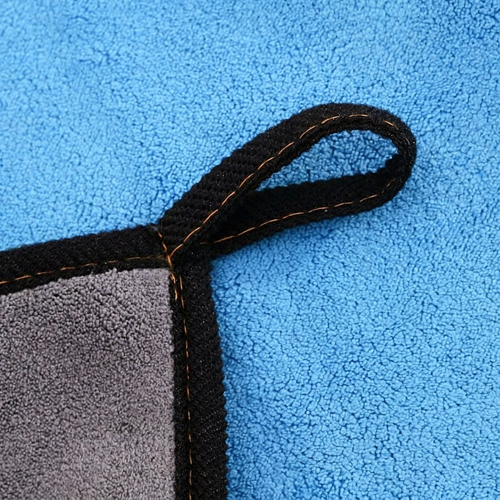 Thickened Dense Coral Fleece Car Drying Towel, 30x40cm Car Drying Towel for Detailing, Soft Cloth and Thick Microfibre Cloth for Waxing