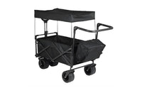 Adjustable Angle Detachable Wagon Handle Anti-Slip Grip Wagon Push Bar for Camping, Outdoor