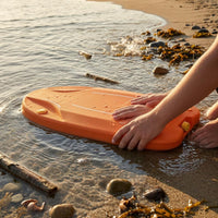 Expanded Polypropylene Material Electric Swimming Training Board Curved Design Floating Training Board Buoyant Electric Kickboard Easy to Clean for Children, Pool